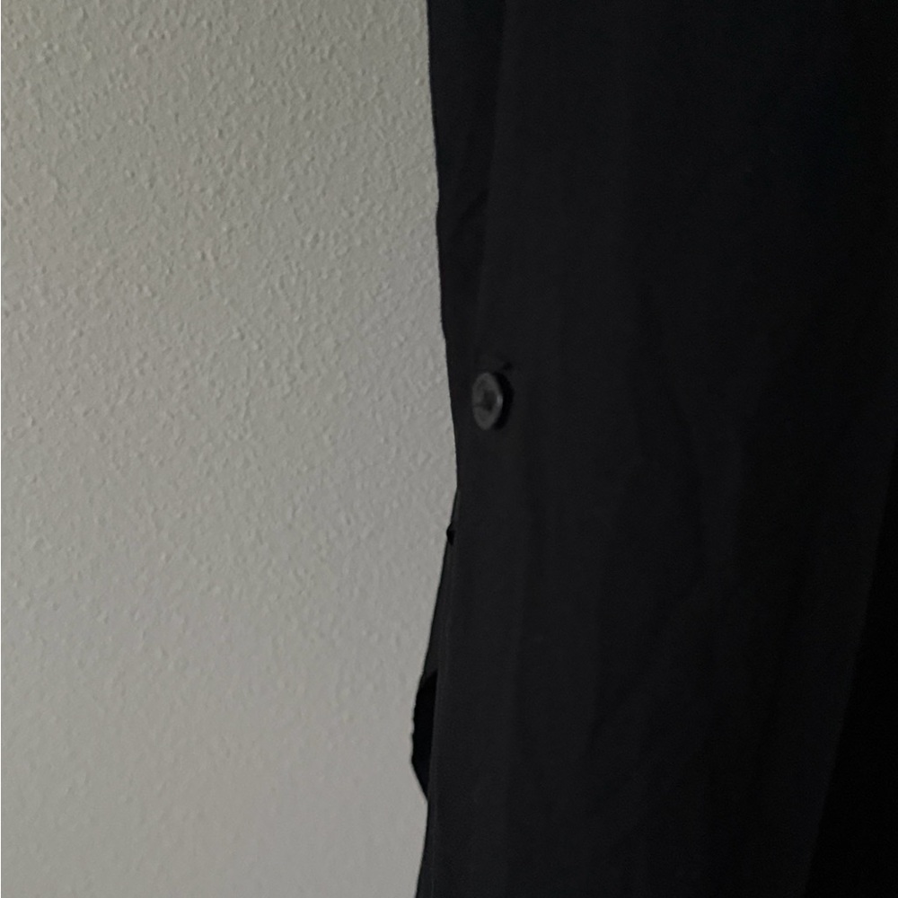 Beachlunchlounge Black Button Down Split Tail Shi… - image 7